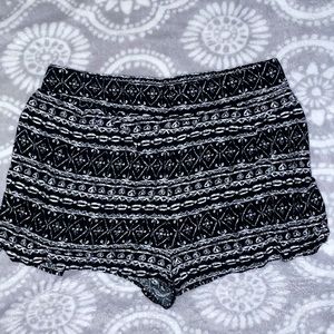 LA Hearts Tribal / Aztec print fabric shorts